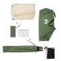 Cortaviento de camping impermeable verde 510x153 cm de , Paravientos - Ref: Foro24-4009648, Precio: 41,22 €, Descuento: %