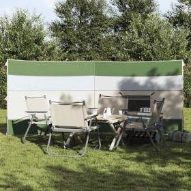 Cortaviento de camping impermeable verde 340x130 cm de , Paravientos - Ref: Foro24-4009657, Precio: 28,22 €, Descuento: %