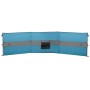 Cortaviento de camping impermeable azul 490x123 cm de , Paravientos - Ref: Foro24-4009655, Precio: 34,29 €, Descuento: %