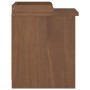 Banco de recibidor SANDNES madera maciza de pino 45x40x50 cm de , Bancos para recibidores y almacenamiento - Ref: Foro24-4010...