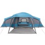 Tienda familiar con porche 9 personas impermeable azul de , Tiendas de campaña - Ref: Foro24-4009585, Precio: 318,13 €, Descu...