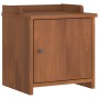 Banco de recibidor SANDNES madera maciza de pino 45x40x50 cm de , Bancos para recibidores y almacenamiento - Ref: Foro24-4010...