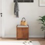 Banco de recibidor SANDNES madera maciza de pino 45x40x50 cm de , Bancos para recibidores y almacenamiento - Ref: Foro24-4010...