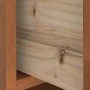 Perchero de entrada SANDENS 45x40x159,5cm madera maciza de pino de , Bancos para recibidores y almacenamiento - Ref: Foro24-4...
