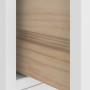 Perchero de entrada SANDENS madera pino blanco 87x40x159,5 cm de , Bancos para recibidores y almacenamiento - Ref: Foro24-401...
