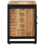 Mueble de TV madera maciza de mango rugosa 80x30x40 cm de , Muebles TV - Ref: Foro24-4013587, Precio: 205,53 €, Descuento: %