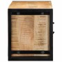 Mueble para la TV 80x30x35 madera maciza mango rugosa de , Muebles TV - Ref: Foro24-4013591, Precio: 152,62 €, Descuento: %