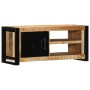 Mueble para la TV 80x30x35 madera maciza mango rugosa de , Muebles TV - Ref: Foro24-4013591, Precio: 152,62 €, Descuento: %