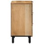 Mesita de noche madera maciza de mango 50x33x60 cm marrón de , Mesitas de noche - Ref: Foro24-4017729, Precio: 148,62 €, Desc...