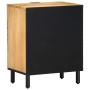 Mesita de noche madera maciza de mango 50x33x60 cm marrón de , Mesitas de noche - Ref: Foro24-4017729, Precio: 148,62 €, Desc...