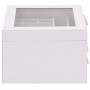 Caja para joyas de 3 niveles blanca 23x20,5x14 cm de , Soportes para joyería - Ref: Foro24-4103557, Precio: 36,70 €, Descuent...