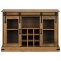 Aparador HALDEN 2 puertas correderas 112x40x80 cm de , Aparadores - Ref: Foro24-4018425, Precio: 339,91 €, Descuento: %