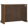 Aparador HALDEN 2 puertas correderas 112x40x80 cm de , Aparadores - Ref: Foro24-4018425, Precio: 339,91 €, Descuento: %