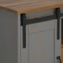 Aparador HALDEN 2 puertas correderas gris 112x40x80 cm de , Aparadores - Ref: Foro24-4018431, Precio: 279,03 €, Descuento: %