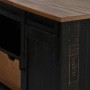 Mueble de TV HALDEN con puerta corredera negro 110x40x60 cm de , Muebles TV - Ref: Foro24-4018412, Precio: 213,50 €, Descuent...
