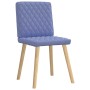 Sillas de comedor 2 uds tela azul jeans de , Sillas de comedor - Ref: Foro24-4101131, Precio: 104,91 €, Descuento: %