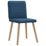 Sillas de comedor 2 unidades tela azul de , Sillas de comedor - Ref: Foro24-4101152, Precio: 104,51 €, Descuento: %