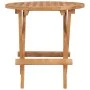 Mesa plegable de jardín madera maciza de teca 50x50x50 cm de vidaXL, Mesas de jardín - Ref: Foro24-315452, Precio: 55,12 €, D...