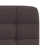 Sillas de comedor 2 unidades tela marrón oscuro de , Sillas de comedor - Ref: Foro24-4101095, Precio: 106,58 €, Descuento: %