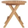Mesa plegable de jardín madera maciza de teca 50x50x50 cm de vidaXL, Mesas de jardín - Ref: Foro24-315452, Precio: 55,12 €, D...