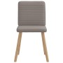 Sillas de comedor 2 unidades tela gris taupé de , Sillas de comedor - Ref: Foro24-4101150, Precio: 104,51 €, Descuento: %