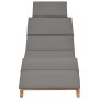 Tumbona plegable con cojín verde oscuro madera maciza de teca de vidaXL, Tumbonas - Ref: Foro24-310668, Precio: 189,93 €, Des...