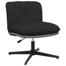 Silla de oficina giratoria de tela negra de , Sillas - Ref: Foro24-4105394, Precio: 93,42 €, Descuento: %