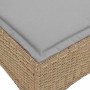 Sofá de jardín reclinable con cojines en forma de L beige de , Sofás de exterior - Ref: Foro24-4108241, Precio: 289,76 €, Des...