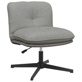 Silla de oficina giratoria de tela gris claro by , Chairs - Ref: Foro24-4105389, Price: 93,42 €, Discount: %