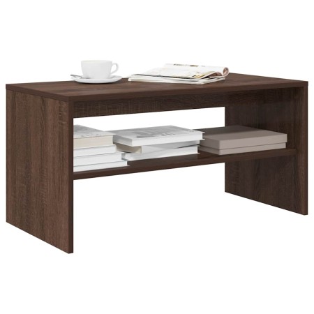 Mueble de TV madera de ingeniería marrón roble 80x40x40 cm de , Muebles TV - Ref: Foro24-859115, Precio: 44,46 €, Descuento: %