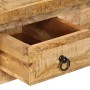 Mesa de centro de madera maciza de mango 90x45x35 cm en Mesas de centro | Comprar online en Foru.es