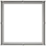 Jardinera 80x80x30 cm Acero inoxidable de , Maceteros y jardineras - Ref: Foro24-860805, Precio: 82,69 €, Descuento: %