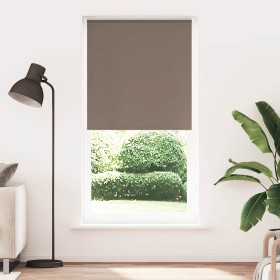 Estor Enrollable Opaco Color Café 115x210cm Tela Ancho 110,7cm de , Persianas y estores - Ref: Foro24-4011053, Precio: 28,59 ...