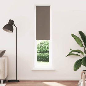 Estor Enrollable Opaco Color Café 50x230cm Tela Ancho 45,7cm de , Persianas y estores - Ref: Foro24-4011066, Precio: 17,69 €,...