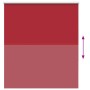 Estor Enrollable Opaco Rojo 125x130 cm Tela Ancho 121,6 cm de , Persianas y estores - Ref: Foro24-4011757, Precio: 28,88 €, D...