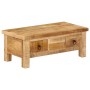 Mesa de centro de madera maciza de mango 90x45x35 cm en Mesas de centro | Comprar online en Foru.es