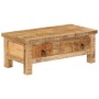 Mesa de centro de madera maciza de mango 90x45x35 cm en Mesas de centro | Comprar online en Foru.es