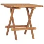 Set de comedor de jardín plegable 3 pzas madera maciza de teca de vidaXL, Conjuntos de jardín - Ref: Foro24-315455, Precio: 1...