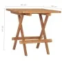 Set de comedor de jardín plegable 3 pzas madera maciza de teca de vidaXL, Conjuntos de jardín - Ref: Foro24-315455, Precio: 1...