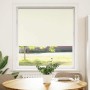 Estor Enrollable Opaco Blanco Roto 90x150cm Tela Ancho 85,7cm de , Persianas y estores - Ref: Foro24-4011646, Precio: 22,92 €...