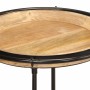 Juego de mesas auxiliar 2 piezas madera maciza de mango de , Mesas auxiliares - Ref: Foro24-4013513, Precio: 89,95 €, Descuen...