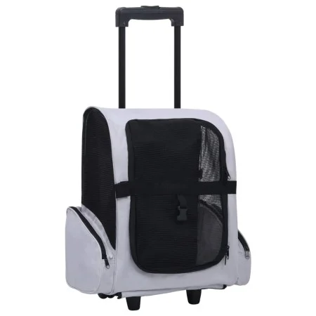 Carro plegable para mascotas multiusos gris de vidaXL, Cochecitos para mascotas - Ref: Foro24-171020, Precio: 58,19 €, Descue...