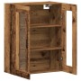 Armario de pared madera de ingeniería envejecida 69,5x34x90 cm de , Aparadores - Ref: Foro24-857330, Precio: 82,95 €, Descuen...