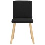 Sillas de comedor 2 unidades tela negro de , Sillas de comedor - Ref: Foro24-4101199, Precio: 103,21 €, Descuento: %