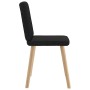 Sillas de comedor 2 unidades tela negro de , Sillas de comedor - Ref: Foro24-4101199, Precio: 103,21 €, Descuento: %