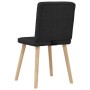 Sillas de comedor 2 unidades tela negro de , Sillas de comedor - Ref: Foro24-4101199, Precio: 103,21 €, Descuento: %
