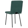 Sillas de comedor 4 unidades terciopelo verde oscuro de , Sillas de comedor - Ref: Foro24-3315288, Precio: 165,03 €, Descuent...