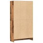 Estantería madera ingeniería madera envejecida 82,5x30,5x150 cm de , Librerías y estanterías - Ref: Foro24-3345215, Precio: 1...