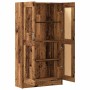 Estantería madera ingeniería madera envejecida 82,5x30,5x150 cm de , Librerías y estanterías - Ref: Foro24-3345215, Precio: 1...