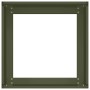 Jardinera acero verde oliva 40x40x30 cm de , Maceteros y jardineras - Ref: Foro24-860797, Precio: 43,16 €, Descuento: %